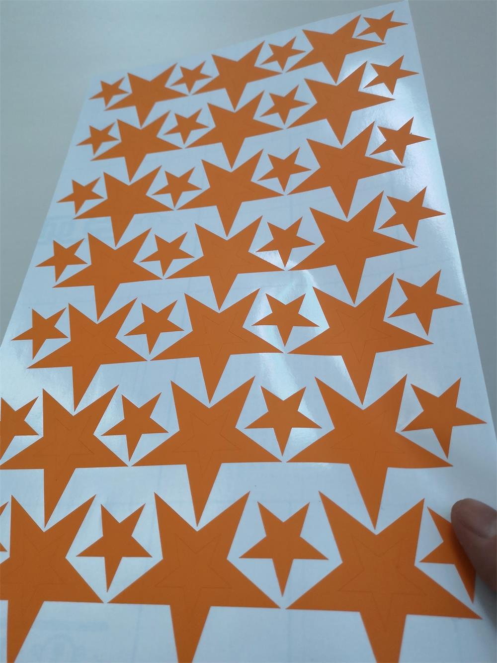 Hollow Stars Wall Sticker For Baby Nursery Rooms