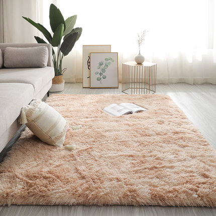 Long Hair Living Room Carpet Sofa