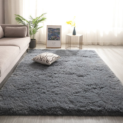 Long Hair Living Room Carpet Sofa