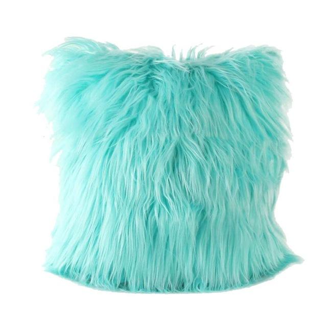 Plush Furry Cushion Throw Pillow