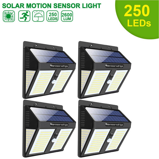 Solar Led Outdoor Security Lights 2200mAh