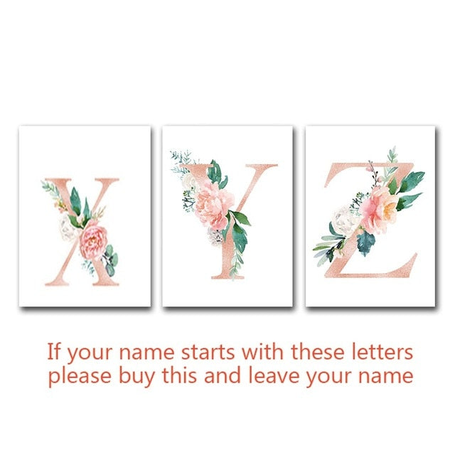Girl's Name Custom Posters And Prints