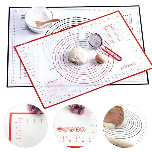 Silicone Baking Mat Rolling Dough Pad