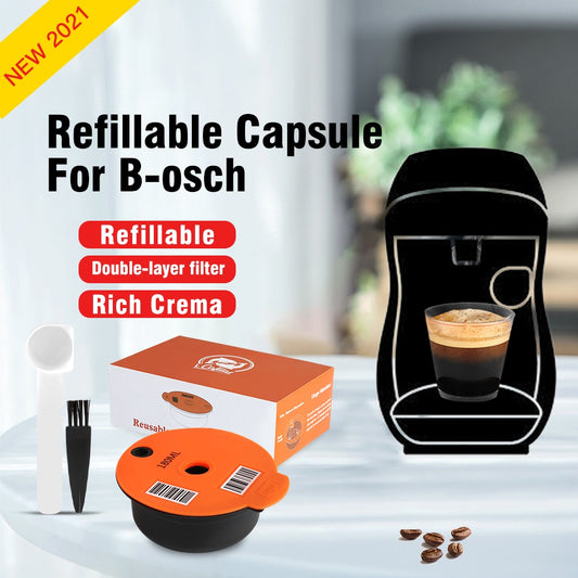 Refillable Coffee Capsules Compatible