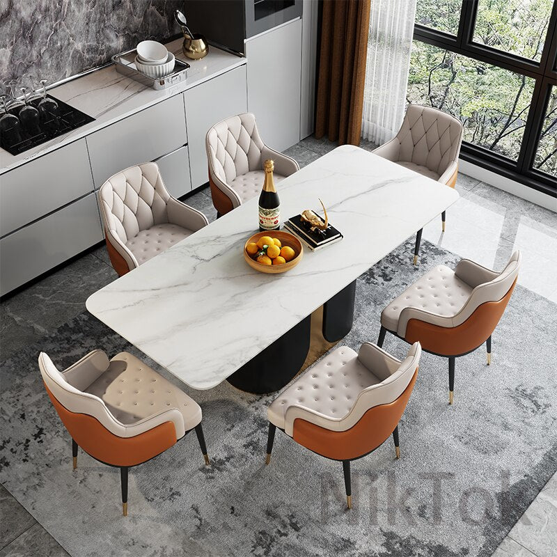 Luxury Dining Chairs Household Furniture