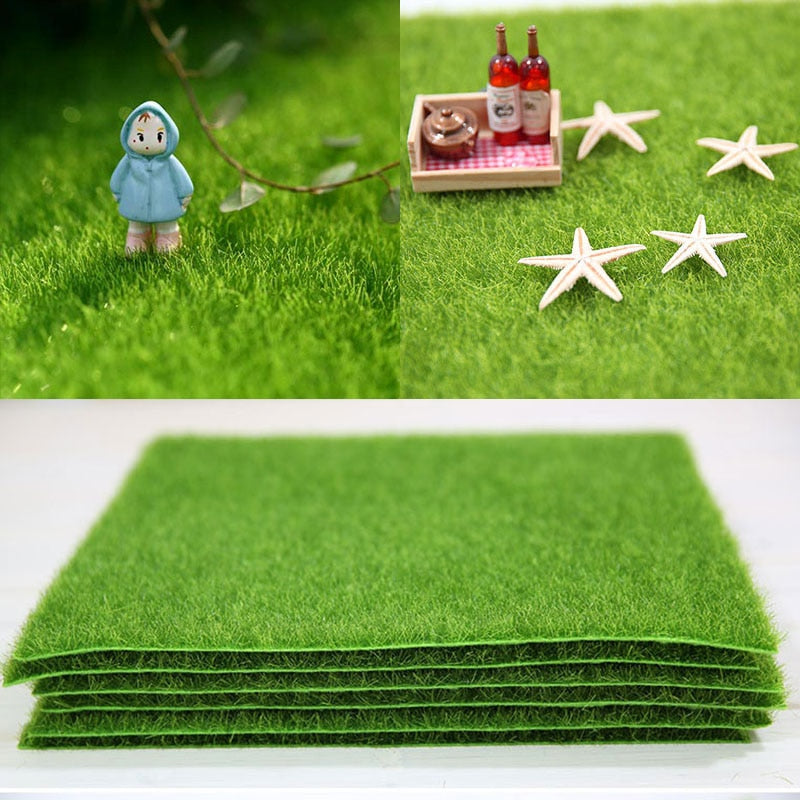 Artificial Grassland Simulation Moss Lawn