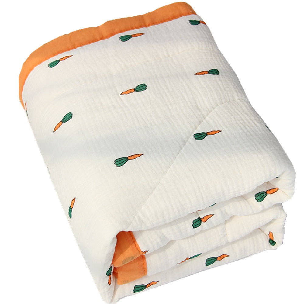 Quilt Warm Padded Cotton Blanket Newborn