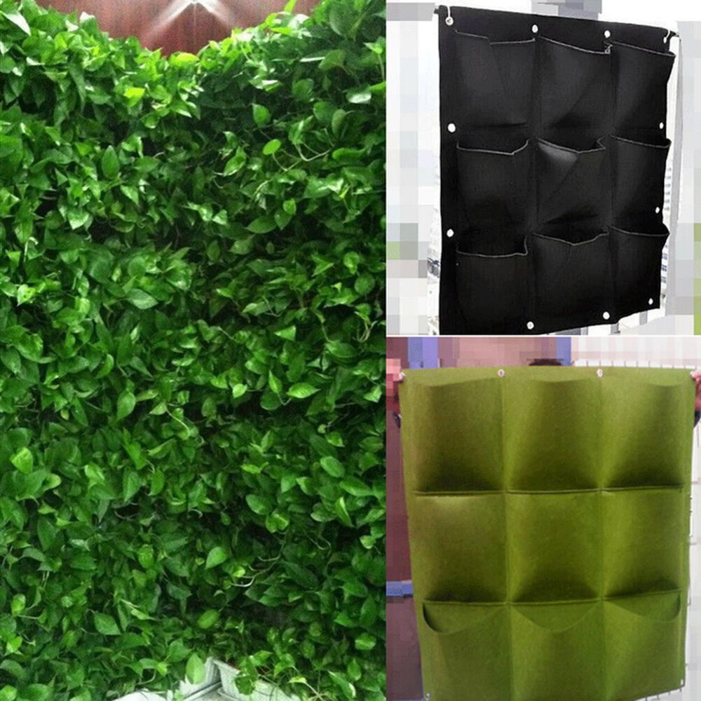 Pocket Vertical Bags Hanging Wall Planting