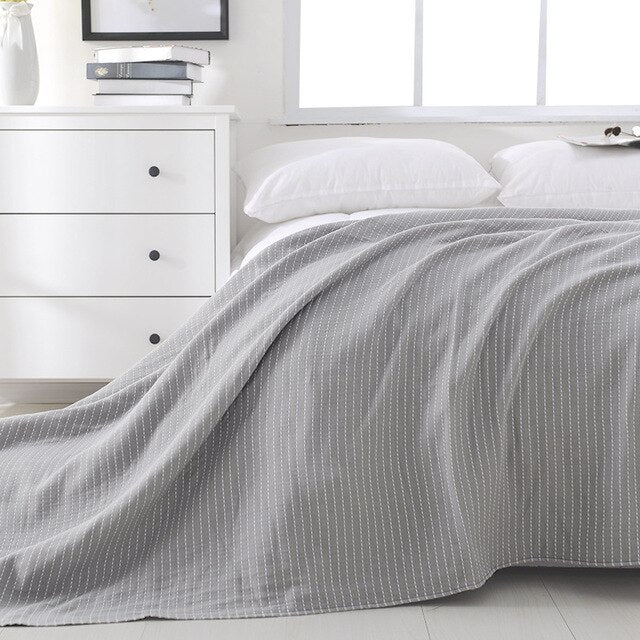Four-Layers Gauze Home Throw Blanket