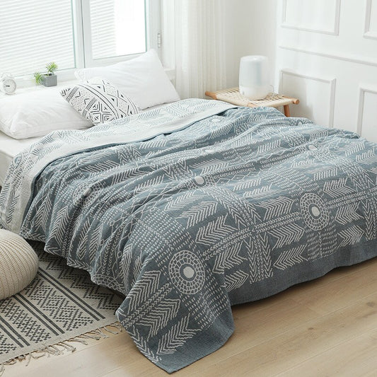 Muslin Cotton Gauze Throw Blanket for Bed
