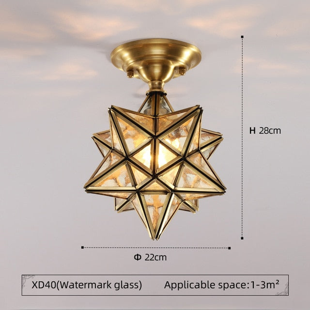 Modern Ceiling Lamp Star Lamp Projection