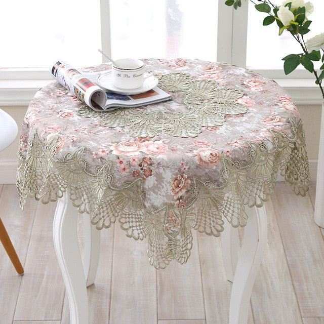 Round Tablecloth Pastoral table cover