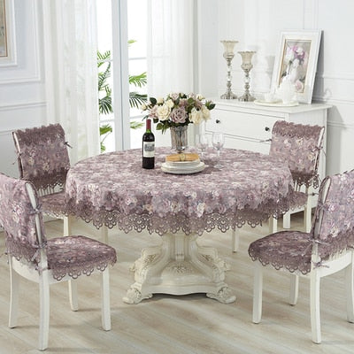 Round Tablecloth Pastoral table cover