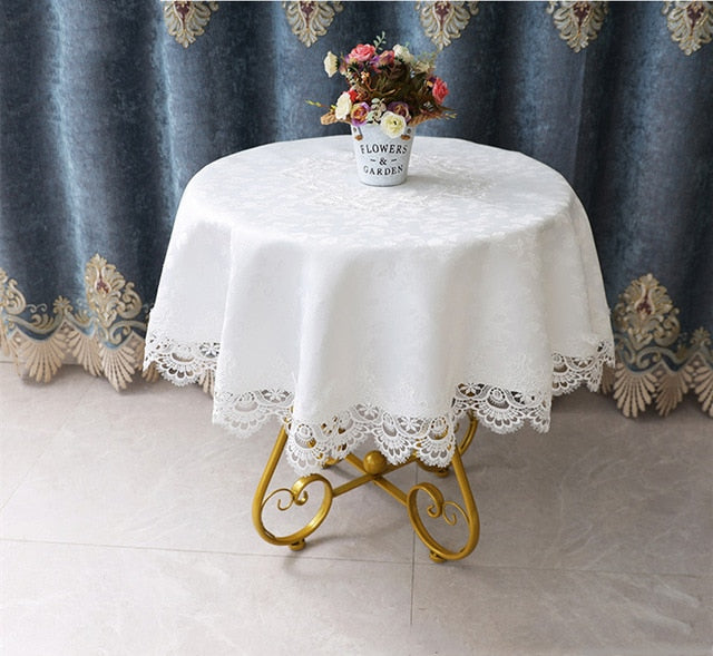 Round Tablecloth Pastoral table cover