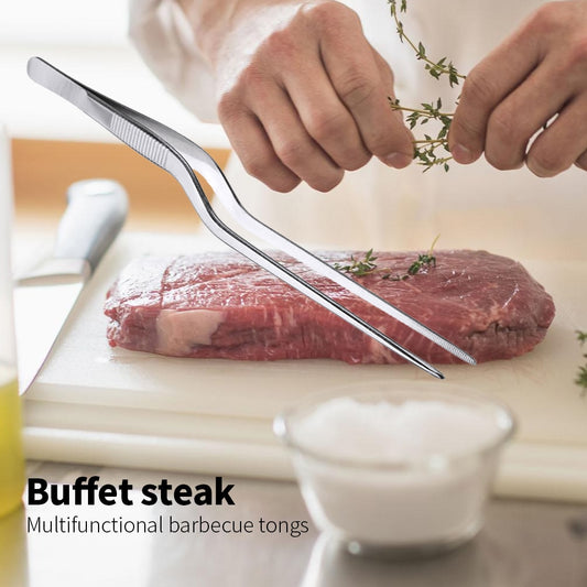 Kitchen tongs utensils BBQ Tweezer Food Clip