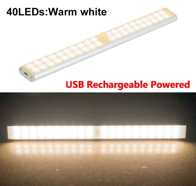LEDs Under Cabinet Motion Sensor Closet Light
