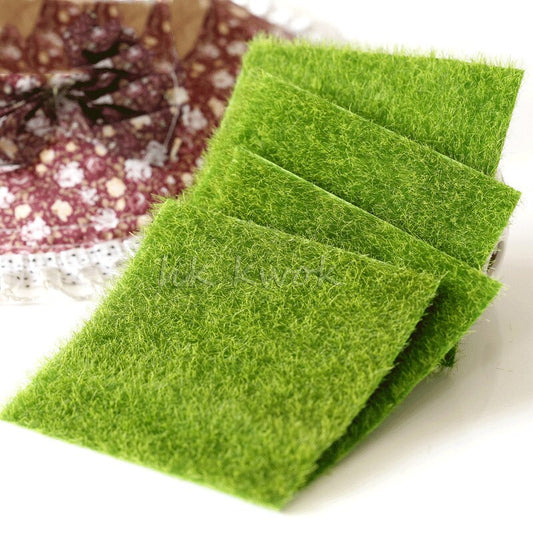 Miniatures Green Lawn Bonsai  Decoration