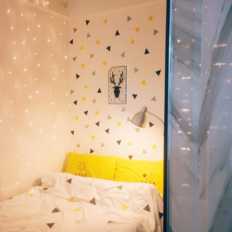 Triangles Wall Sticker For Kids Room