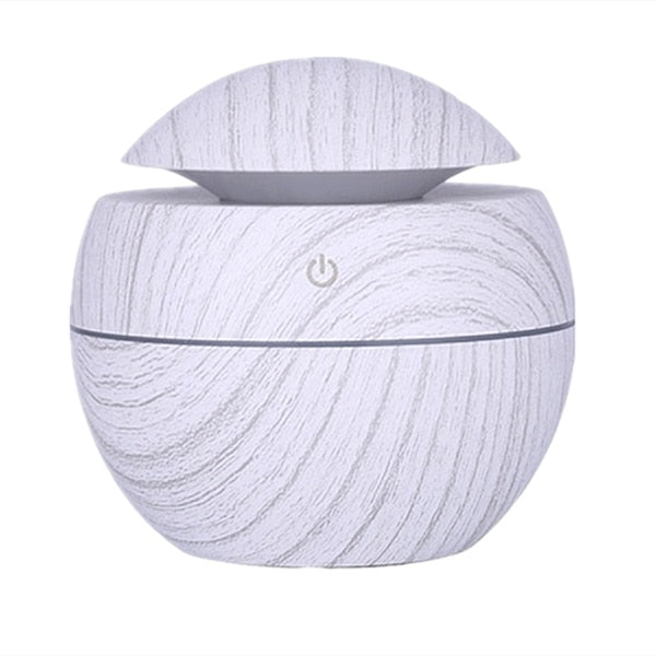 Wood Grain Mini Air Humidifier Ultrasonic