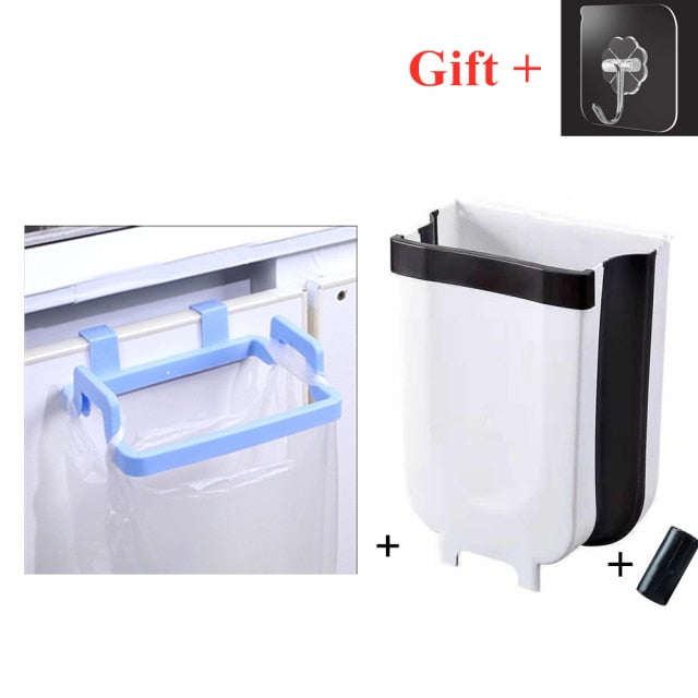 Foldable Door Hanging Trash Can