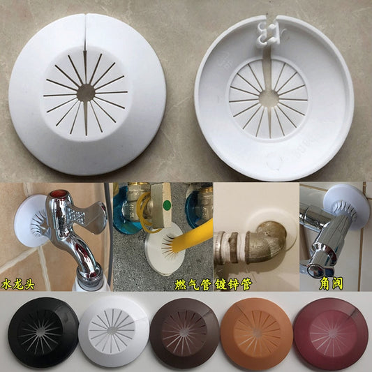 Plastic Wall Hole Duct Cover Shower Faucet