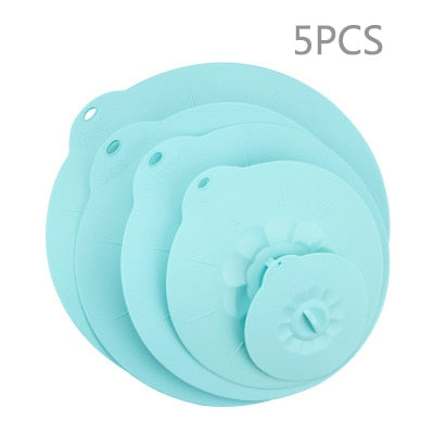 Internaul Silicone Lid Spill Stopper Cover