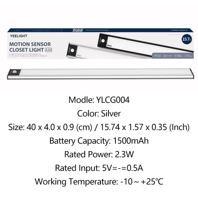 Led Under Cabinet Light Motion Sensor Wireless USB