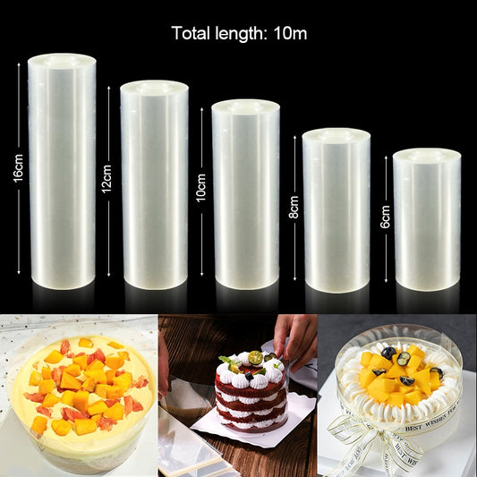 Bakeware Acetate Film For Cake Decor Transparent