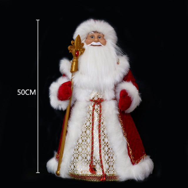 Christmas Santa Claus Dolls Candy Bucket Box Toy