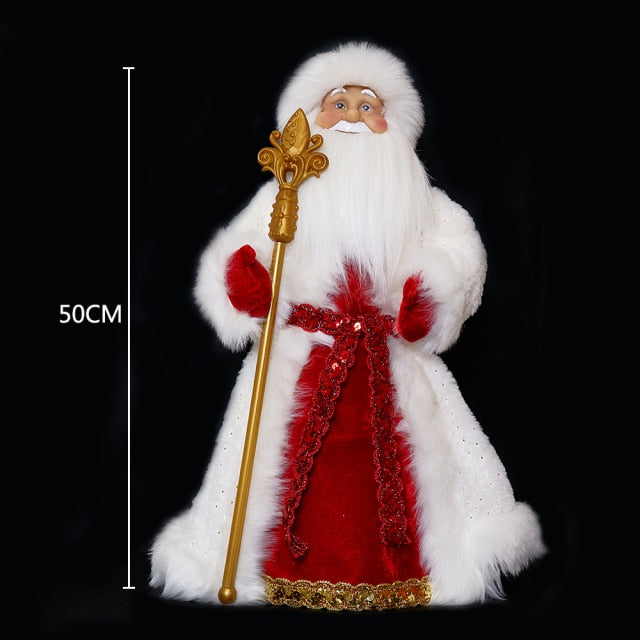 Christmas Santa Claus Dolls Candy Bucket Box Toy