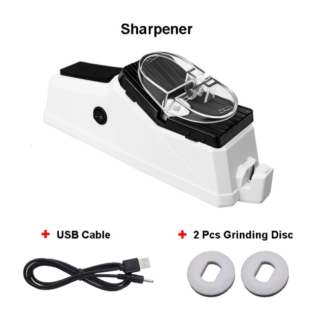 Knife Sharpener USB Electric Grinder