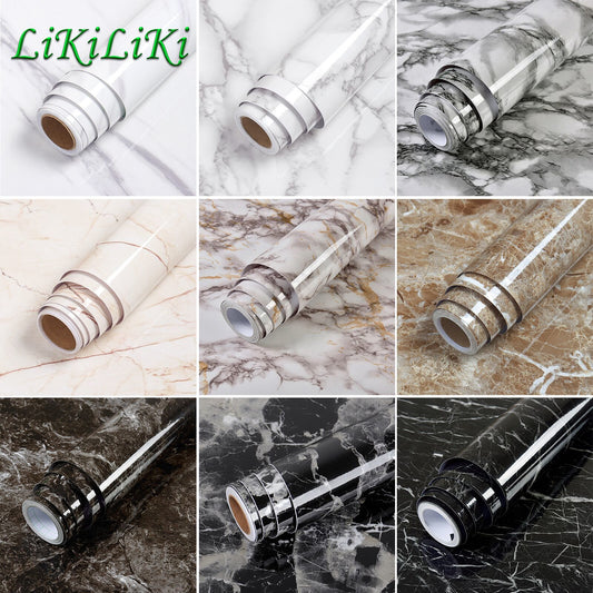 Self Adhesive Marble Wallpaper Peel And Stick