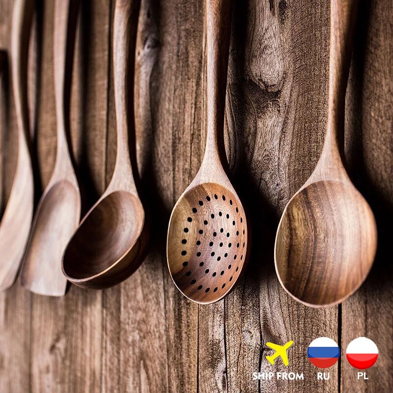Thailand Teak Natural Wood Tableware
