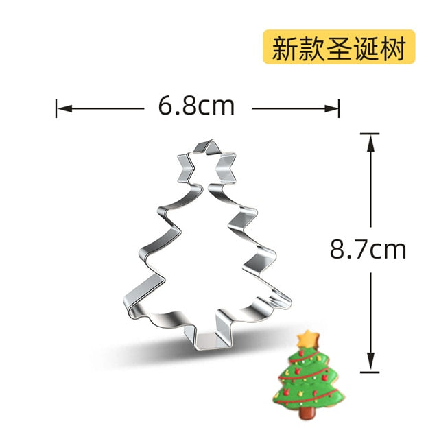 Christmas Tree Mold for Baking Decorating Pastry