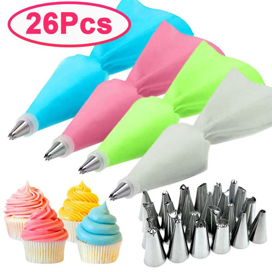 Pastry Bag Tips Cake Icing Piping Cream