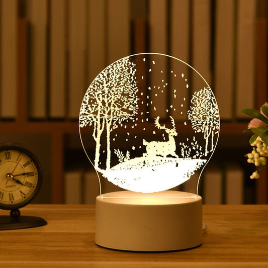 3D Acrylic USB Night Light