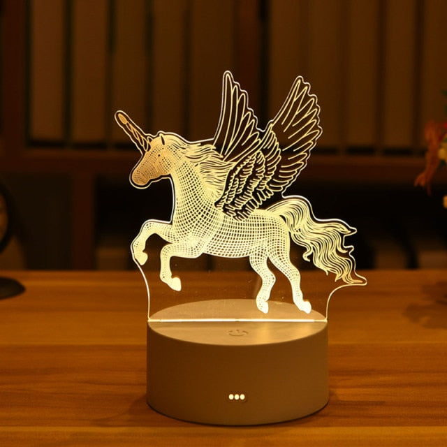 3D Acrylic USB Night Light