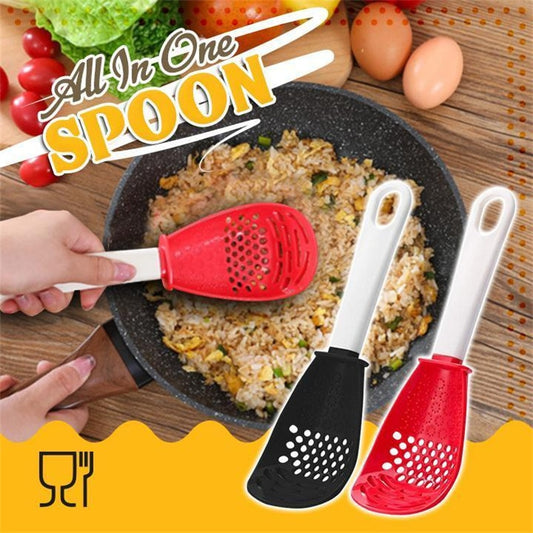 Cooking Spoon Press Colander