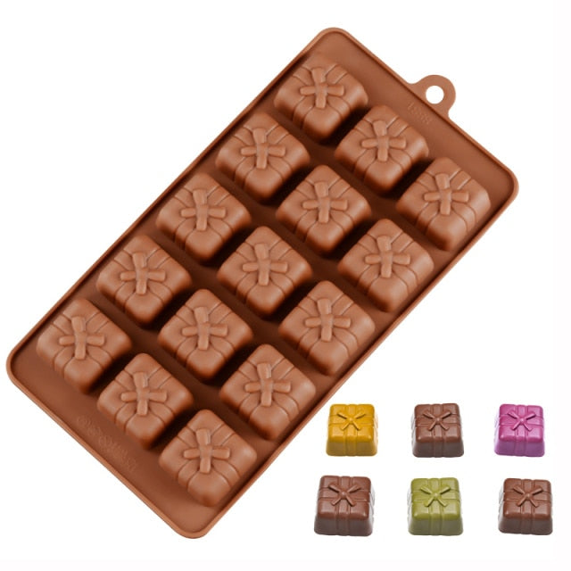 3D Silicone Chocolates Molds for Baking