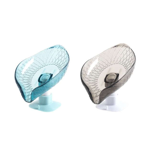 Suction Cup Soap dish Leaf Soap Holder
