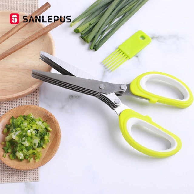 Multifunctional Scissors Stainless Steal Knife
