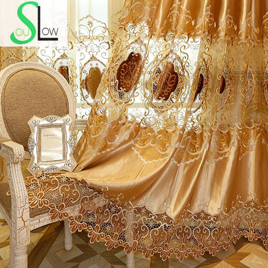 Silk Cloth Curtain Home Furnishing