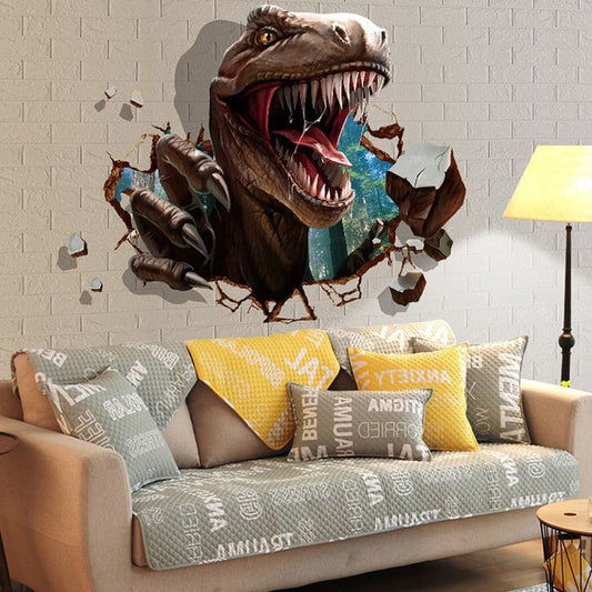 3D dinosaur wall stickers kids rooms