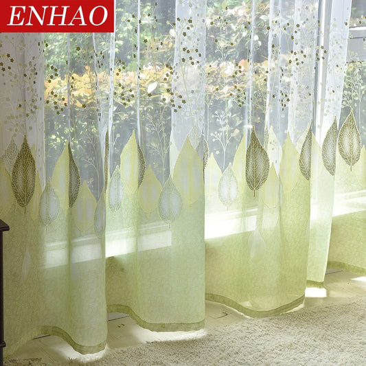 Elegant Modern Tulle Curtains