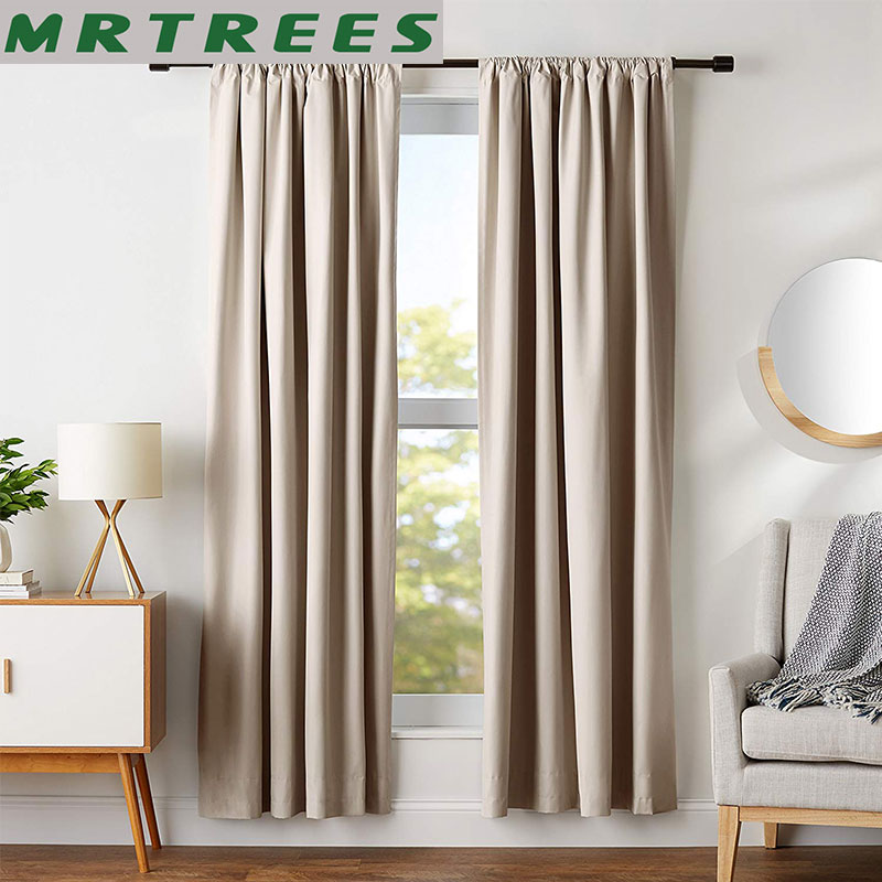 Modern Blackout Curtains Bedroom Window Blinds