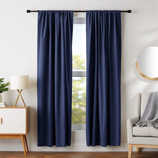 Modern Blackout Curtains Bedroom Window Blinds