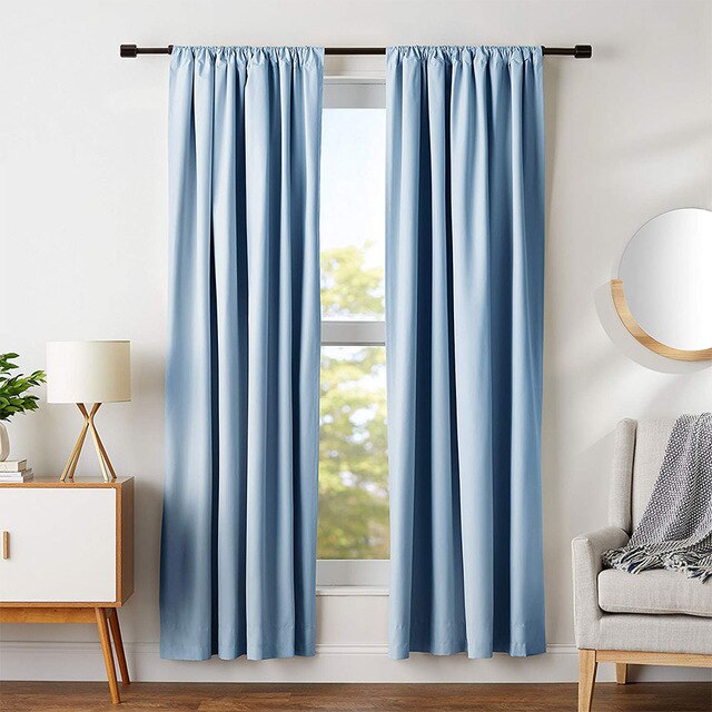 Modern Blackout Curtains Bedroom Window Blinds