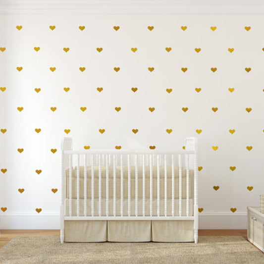 Heart Wall Stickers For Kids Room Girl
